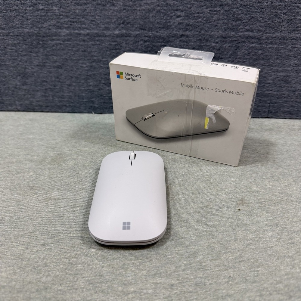 Microsoft Surface Wireless Computer Mouse - Platinum - Bluetooth Tested